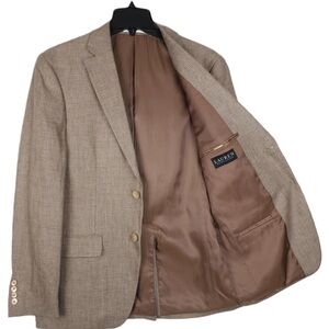 NWT 100% Linen Ralph Lauren Ultraflex Sport Coat 48R